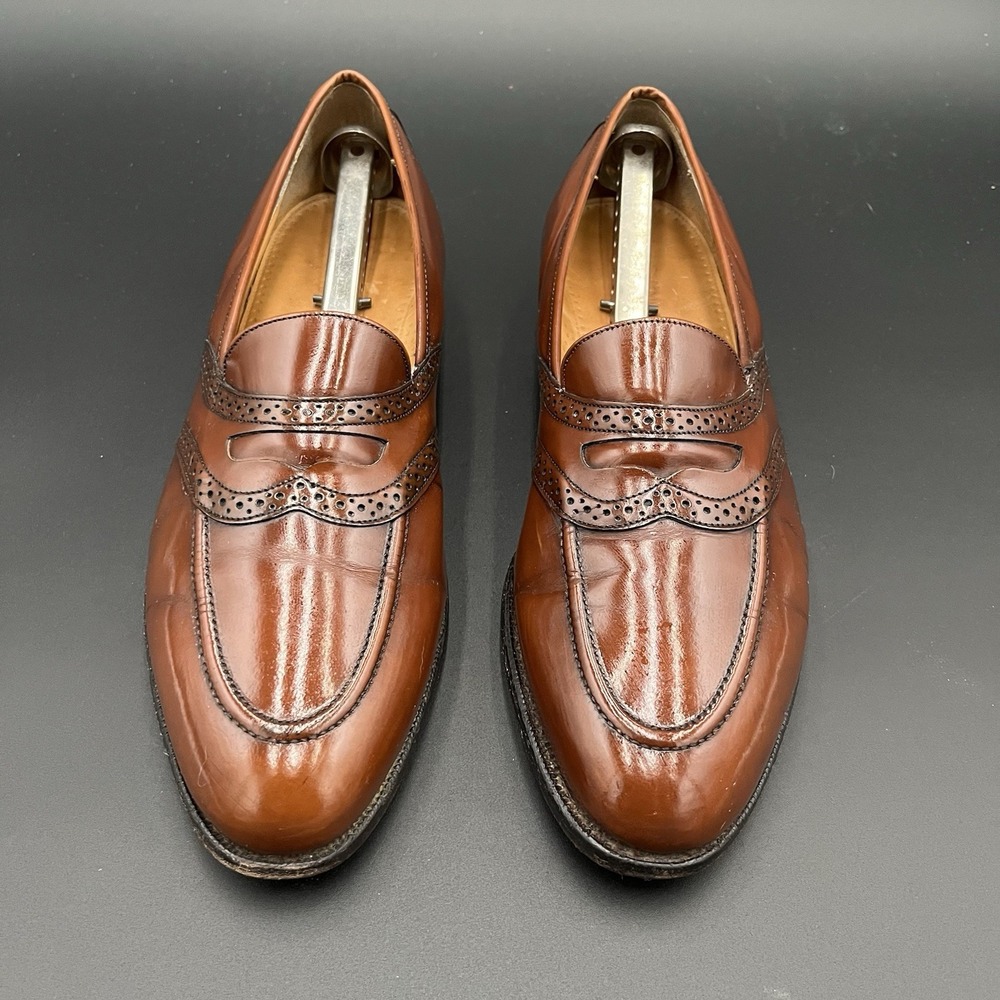 Johnson Murphy Optima Men's Dress Shoes Sz 11.5 With Stretchers
